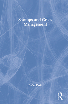 Hardcover Startups and Crisis Management Book