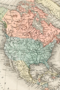 Journal: Vintage North America Map
