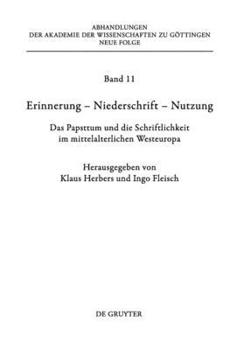 Hardcover Erinnerung - Niederschrift - Nutzung [German] Book