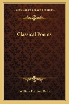 Paperback Classical Poems Book