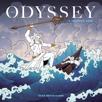 Paperback The Odyssey: A Coloring Book