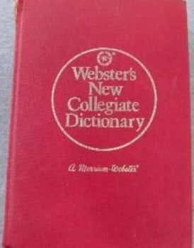 Hardcover Webster's New Collegiate Dictionary Book