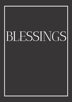 Paperback Blessings: A decorative book for coffee tables, end tables, bookshelves and interior design styling Stack feels books to add deco Book