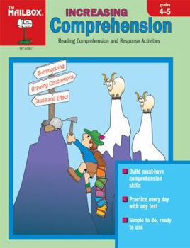Paperback Increasing Comprehension Grades 4-5 Book
