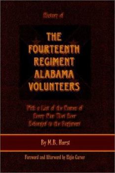 Hardcover History of the Fourteenth Regiment Alabama Volunteers Book