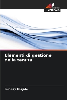 Paperback Elementi di gestione della tenuta [Italian] Book