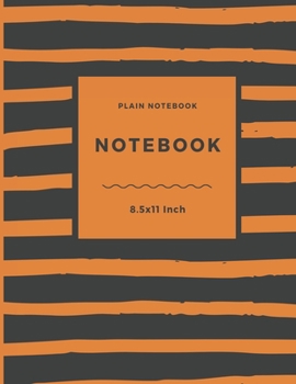 Paperback Notebook: Lined Notebook / Journal Gift, 120 Pages, 8,5x11, Soft Cover, Matte Finish Book