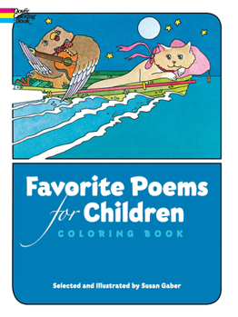 Paperback Favorite Poems for Children Coloring Book