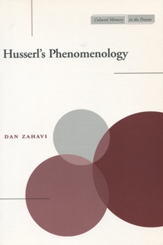 Paperback Husserl's Phenomenology Book