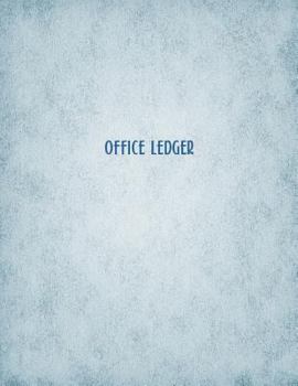 Paperback Office Ledger: 80 Pages, 2 Columns Book
