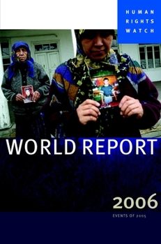 Paperback Human Rights Watch World Report 2006 Book