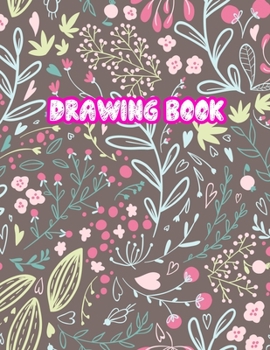 Drawing Book: Large Sketch Notebook for Drawing, Doodling or Sketching: 110 Pages, 8.5" x 11" Sketchbook ( Blank Paper Draw and Write Journal ) - Cover Design 099269