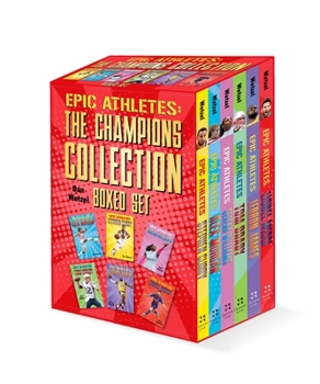 Paperback Epic Athletes: The Champions Collection Boxed Set: (Stephen Curry, Alex Morgan, Serena Williams, Tom Brady, Lebron James, Lionel Messi) Book