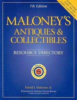 Paperback Maloney's Antiques & Collectibles Resource Directory Book