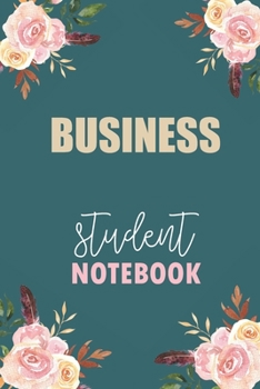 Paperback Business Student Notebook: Notebook Diary Journal for Business Major College Students University Supplies Book