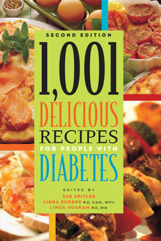 Paperback 1,001 Delicious Recipes for People with Diabetes Book
