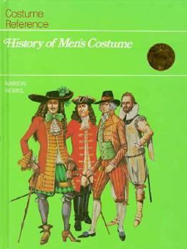 Library Binding History of Men's Costume(oop) Book