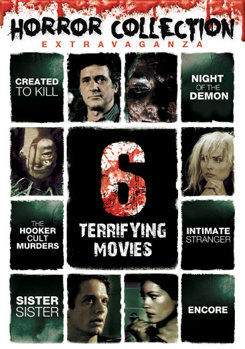 DVD Horror Collection Extrvaganza: 6 Terrifying Movies Book