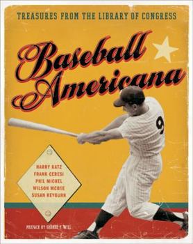Hardcover Baseball Americana: Treasures from the Library of Congress Book