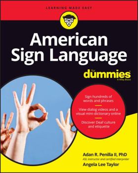 Paperback American Sign Language for Dummies with Online Videos Book