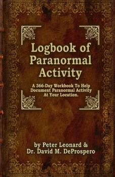 Paperback Logbook of Paranormal Activity Book