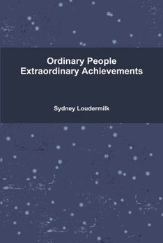 Paperback Ordinary People Extraordinary Achievements Book