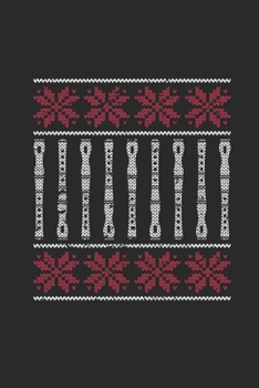 Christmas Flute: Dotted Bullet Notebook (6" x 9" - 120 pages) ~ Christmas Themed Notebook for Daily Journal, Diary, and Gift