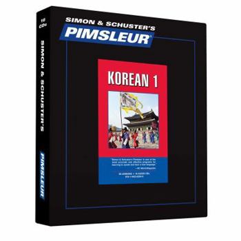 Audio CD Pimsleur Korean Level 1 CD: Learn to Speak and Understand Korean with Pimsleur Language Programsvolume 1 Book