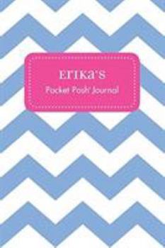 Paperback Erika's Pocket Posh Journal, Chevron Book
