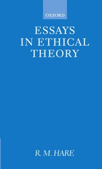 Paperback Essays in Ethical Theory Book