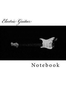 Paperback Electric Guitar: Notebook Book