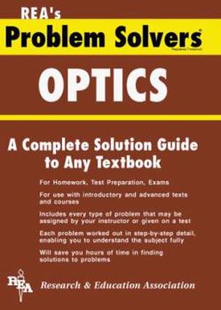 Paperback Optics Problem Solver (Problem Solvers Solution Guides) Book