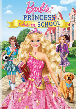 DVD Barbie Princess: Charm School Book