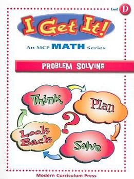 Paperback I Get It! Problem Solving, Level D Book