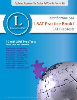 Paperback Manhattan LSAT Practice Book I Book