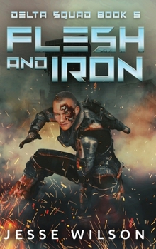 Hardcover Flesh And Iron [Large Print] Book