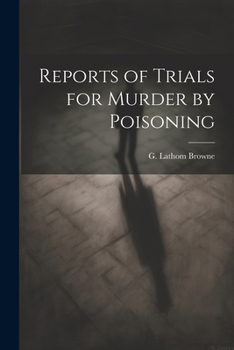 Paperback Reports of Trials for Murder by Poisoning Book