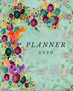 Paperback Christian Planner 2020: Weekly and Monthly Planner 2020 Christian Calendar Schedule Organizer and Journal Notebook Book