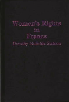 Hardcover Women's Rights in France Book
