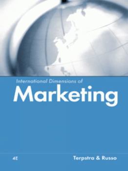 Paperback International Dimensions of Marketing Book