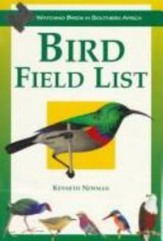 Paperback Watch Birds South Africa: Bird Field List Book