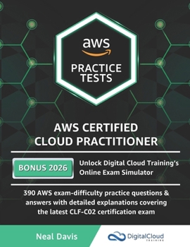 Paperback AWS Certified Cloud Practitioner Practice Tests Book