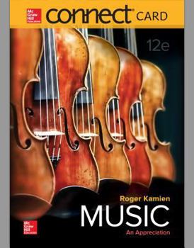 Hardcover Connect Access Card for Music: An Appreciation Book
