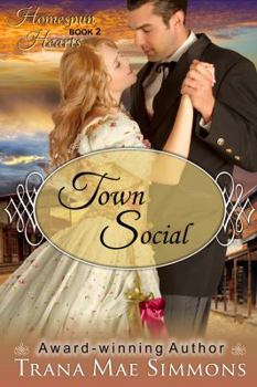 Paperback Town Social (The Homespun Hearts Series, Book 2) Book