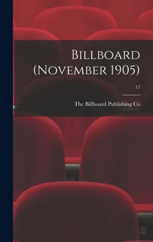 Hardcover Billboard (November 1905); 17 Book