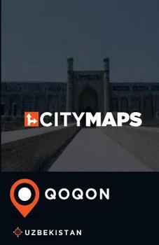Paperback City Maps Qoqon Uzbekistan Book
