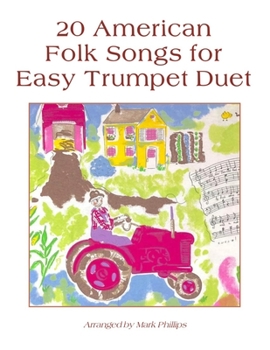 Paperback 20 American Folk Songs for Easy Trumpet Duet Book