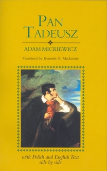 Paperback Pan Tadeusz (Revised): With Text in Polish and English Side by Side Book