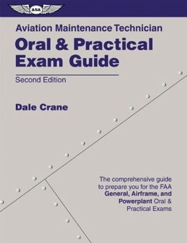 Paperback Aviation Maintenance Technician Oral & Practical Exam Guide Book