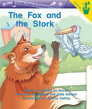 Paperback Early Reader: The Fox and the Stork Book